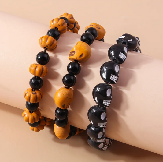 Lot de 3 Bracelets Halloween 🎃